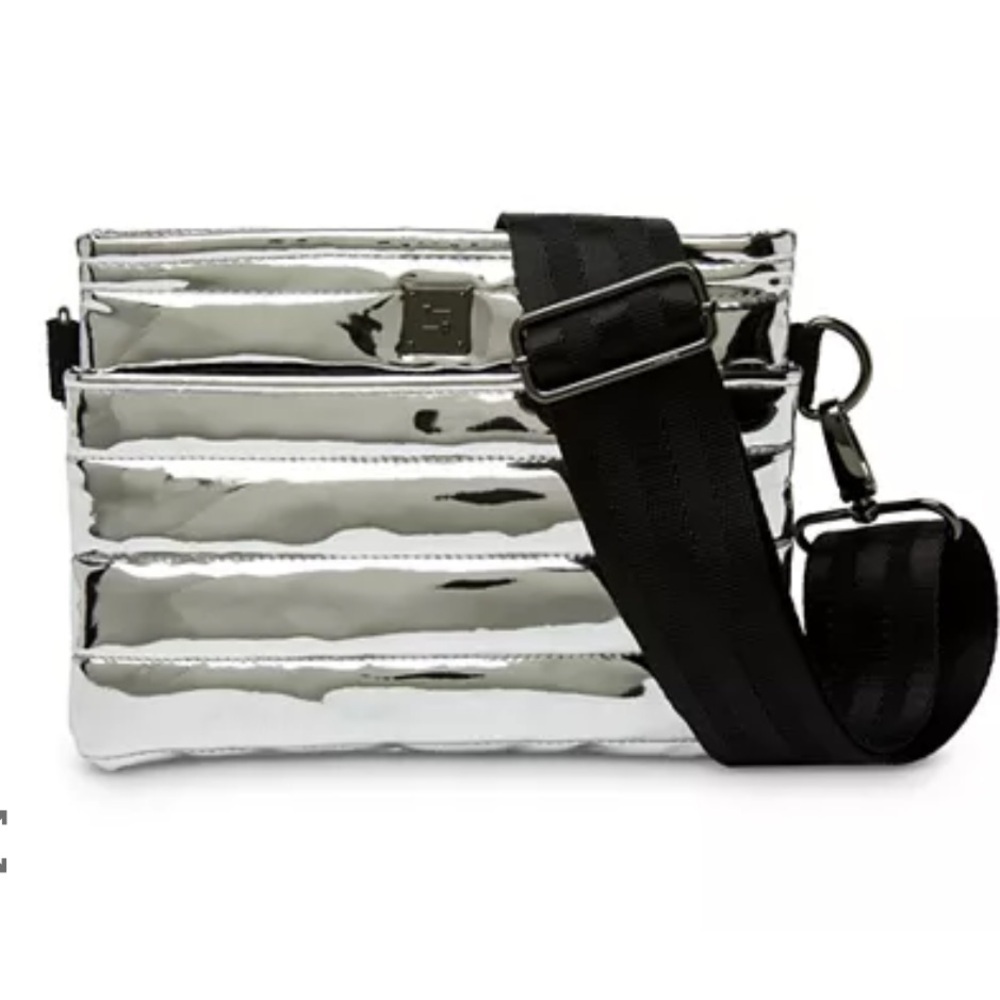 THINK ROYLN Silver Crossbody Bag